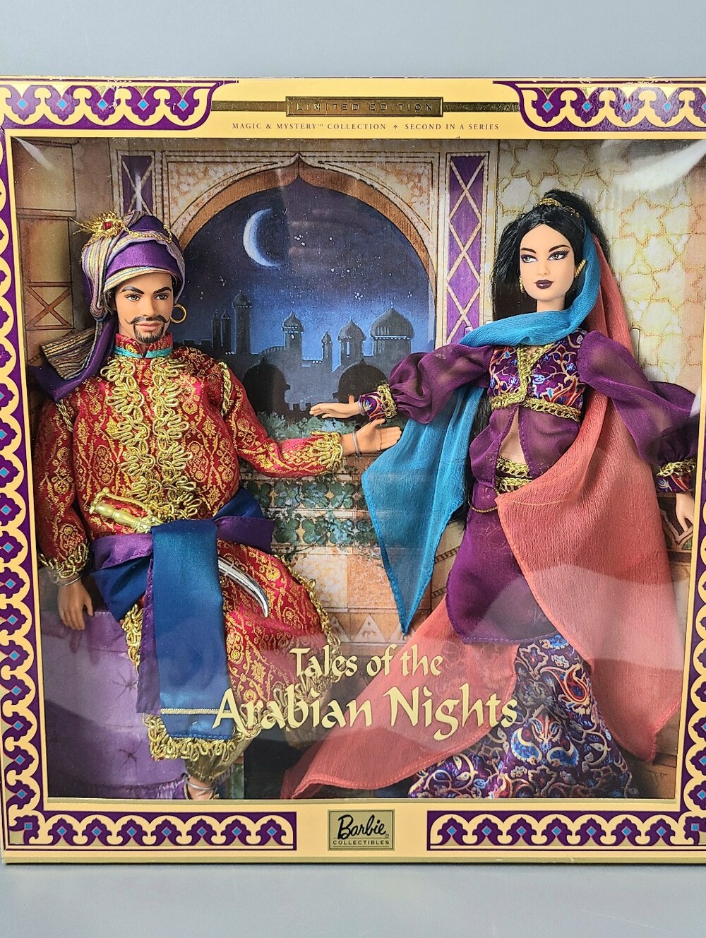 Vintage Barbie Ken Doll Tales of The Arabian Nights 2001 Magic & Mystery Set